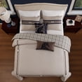 thumbnail image 5 of Bebejan Equestrian 5 100% Cotton Sateen Piece Reversible Comforter Set, King, 100% Cotton Sateen, Reversible, All Season, Cozy Comfort, 5 of 12