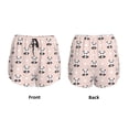 thumbnail image 5 of Lsque Cute Panda Printed Women's Running Shorts with Liner Pockets,Elastic Quick Dry Workout Athletic Gym Yoga Shorts,Womens High Waist Shorts-Large, 5 of 9