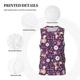 thumbnail image 3 of Sikiie Cute Squirrel Floral Basketball Jersey Reversible Men's Mesh Athletic Sports Shirts Training Practice S-4XLLarge, 3 of 6