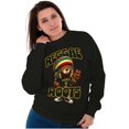 thumbnail image 4 of Reggae Roots Rastafari Teddy Bear Sweatshirt for Men or Women Brisco Brands S, 4 of 6