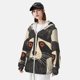 thumbnail image 3 of Fotbe Retro Raccoon Graphic Print Chaqueta con Protección Solar UPF 50+ para Hombre y Mujer, Camisa con Capucha y Bolsillos-Medium, 3 of 7
