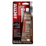 Loctite Sealant - Copper 5920 - Silicone - 80 ml Tube - Each 491984