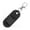 Black, variant on Adjustable Rubber Lip Balm Holder Keychain Multipurpose Cosmetic Clip Women