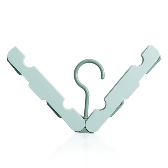 Colgador de ropa plegable Wosthever soporte para tanque Almacenamiento y organización del hogar Verde claro