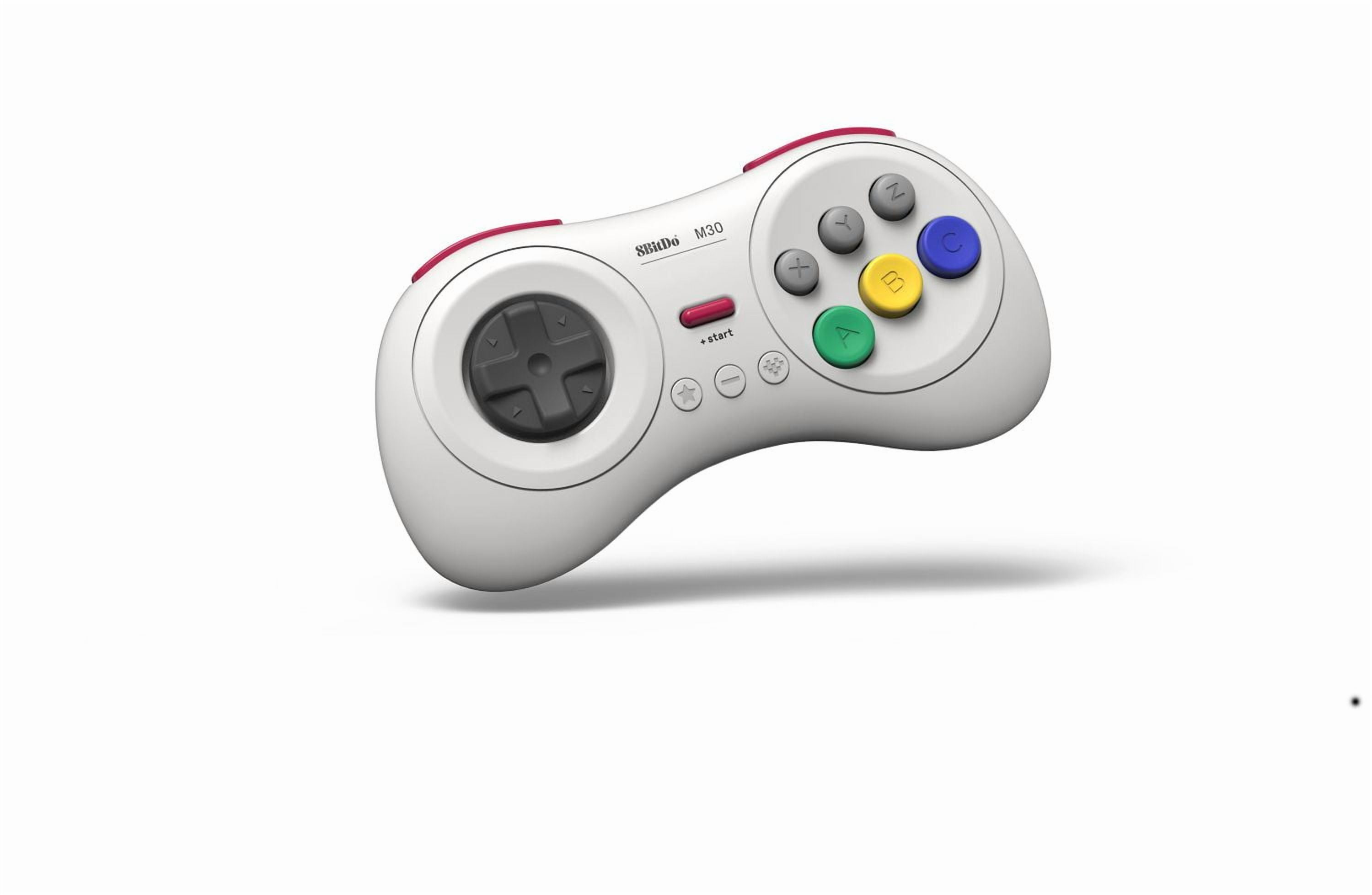 8BitDo M30 Bluetooth Gamepad - White