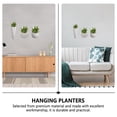 thumbnail image 6 of GETAJGHSD 4Pcs Succulent Planter Pot Wall Hanging Flower Pot in Assorted Colors for Indoor Use, 6 of 9