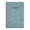 Aqua Blue, variant on 1Pc Aqua Blue Medium Lined Journal Notebook, Soft Textured PU Leather Notepad 7"x10" with Band & Bookmark