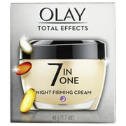 Olay Total Effects Night Firming Cream Face Moisturizer, 1.7 Oz