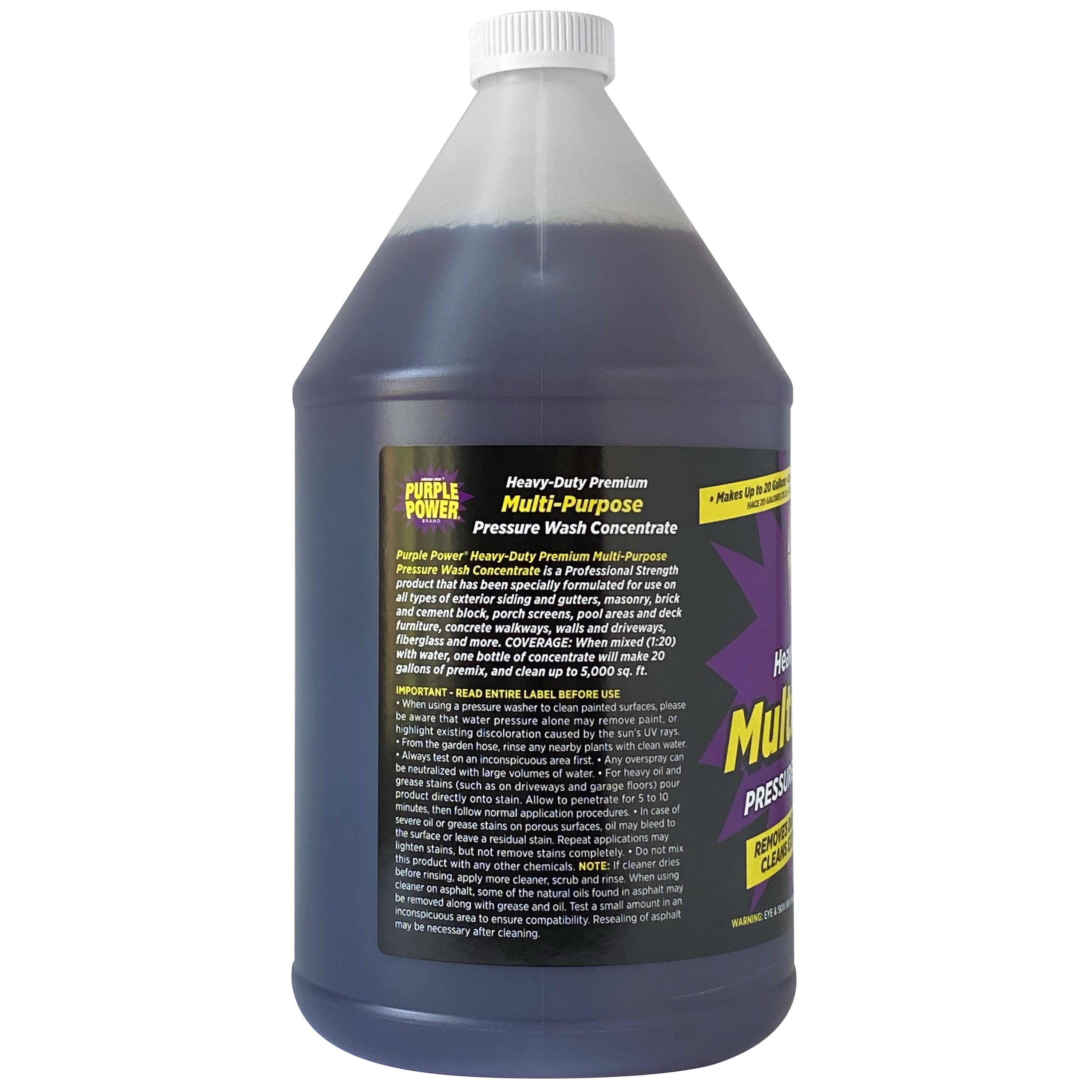 (2 pack) Purple Power Heavy-Duty Premium Multi-Purpose Pressure Wash, 1 Gallon