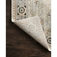 thumbnail image 3 of Loloi Isadora Oriental Oatmeal / Silver Area Rug, 3 of 5