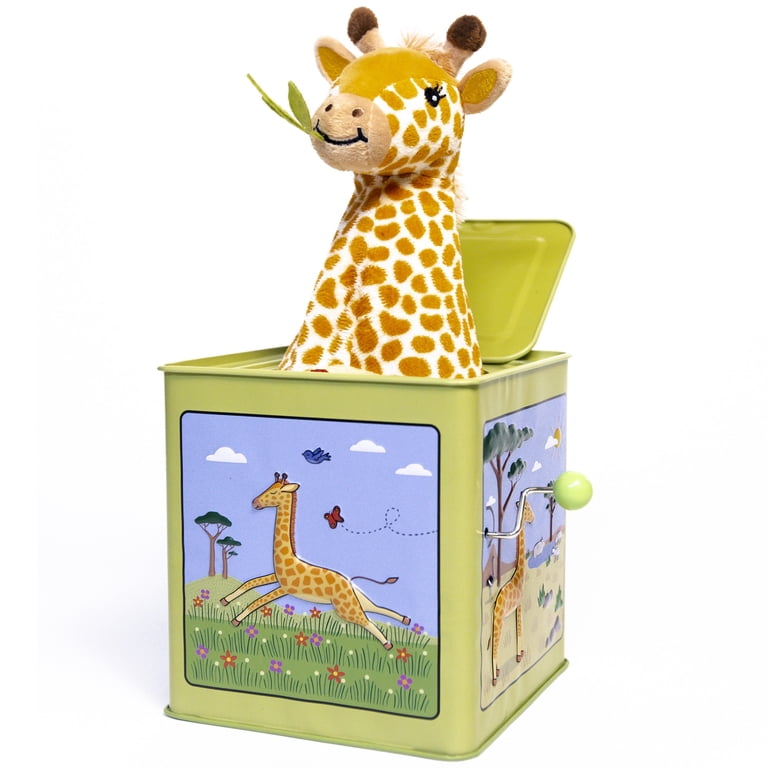 Jack Rabbit Creations Georgia The Giraffe Jack in The Box Toy