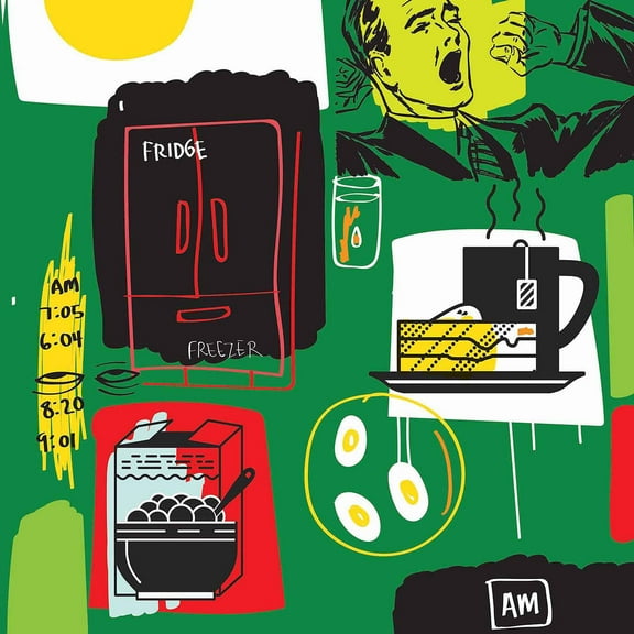 Marmont Hill "Breakfast" by Josh Ruggs Painting Print on Wrapped Canvas