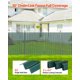 thumbnail image 5 of VEVOR Listones de privacidad para cerca de alambre de cadena de una sola pared para cerca de 4' de alto con bloqueo inferior verde, 5 of 9
