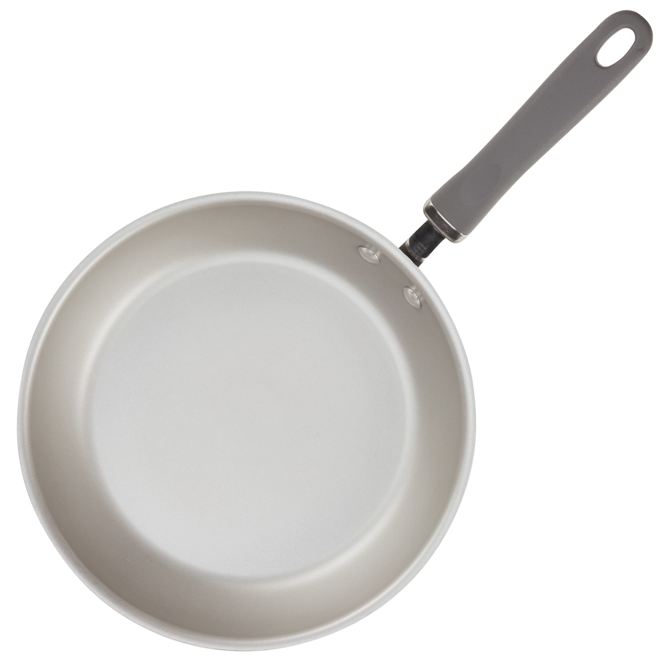 Rachael Ray Create Delicious 9.5" and 11.75" Aluminum Nonstick Skillet, Gray Shimmer