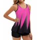 thumbnail image 3 of Trajes de baño Tankini Arolina Tummy Control, cintura alta, 24 W o más, 3 of 6