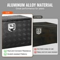thumbnail image 4 of VEVOR Underbody Aluminum Truck Tool Box 30" x 17" x 18" Trailer RV Tool Storage, 4 of 9