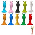 thumbnail image 2 of Njshnmn 3D Printed Elegant Dress Vase Combines High Fashion Elegance With Home Decoration Plastic Vase, 2 of 9