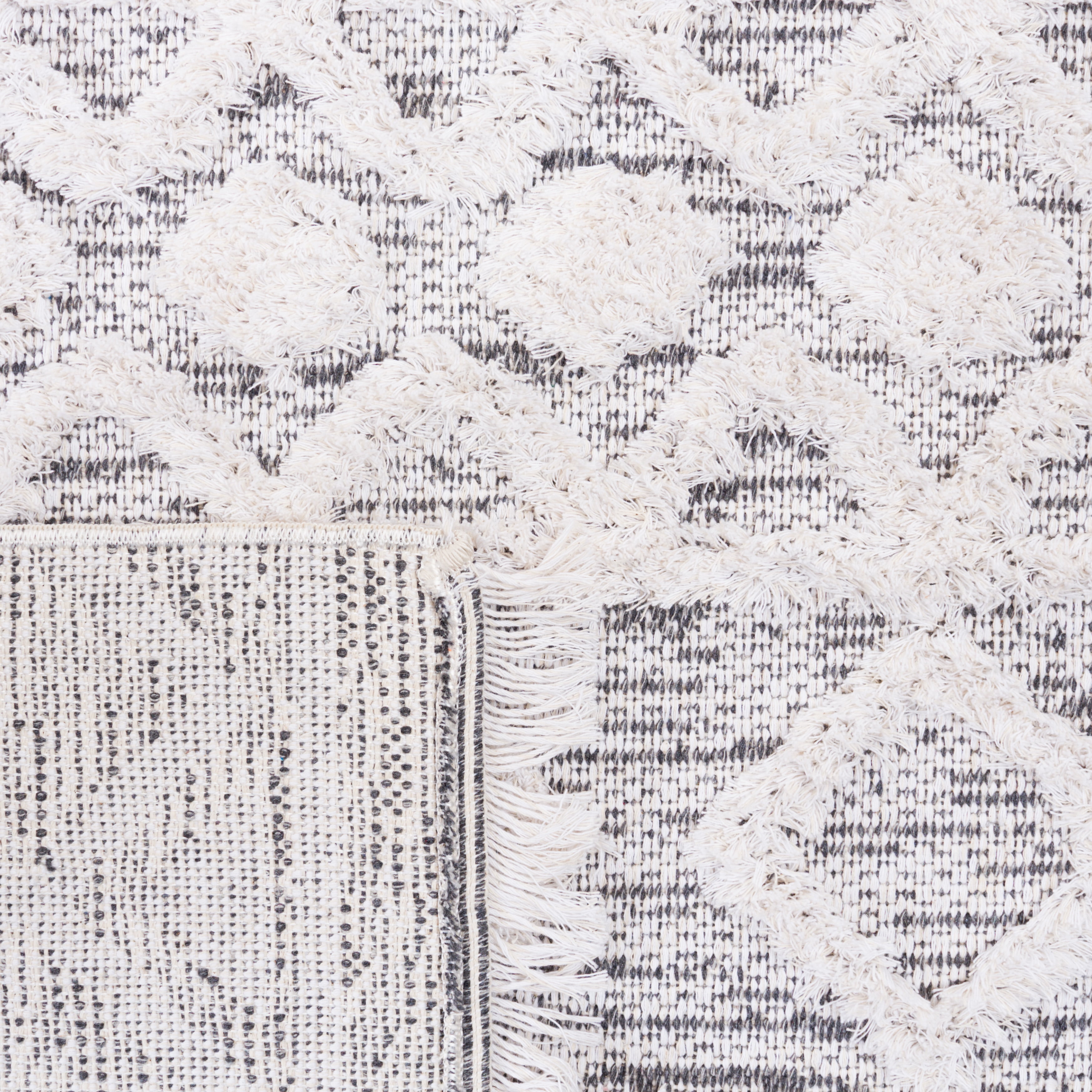 SAFAVIEH Augustine Cromwell Geometric Area Rug, Ivory/Gray, 4' x 6'