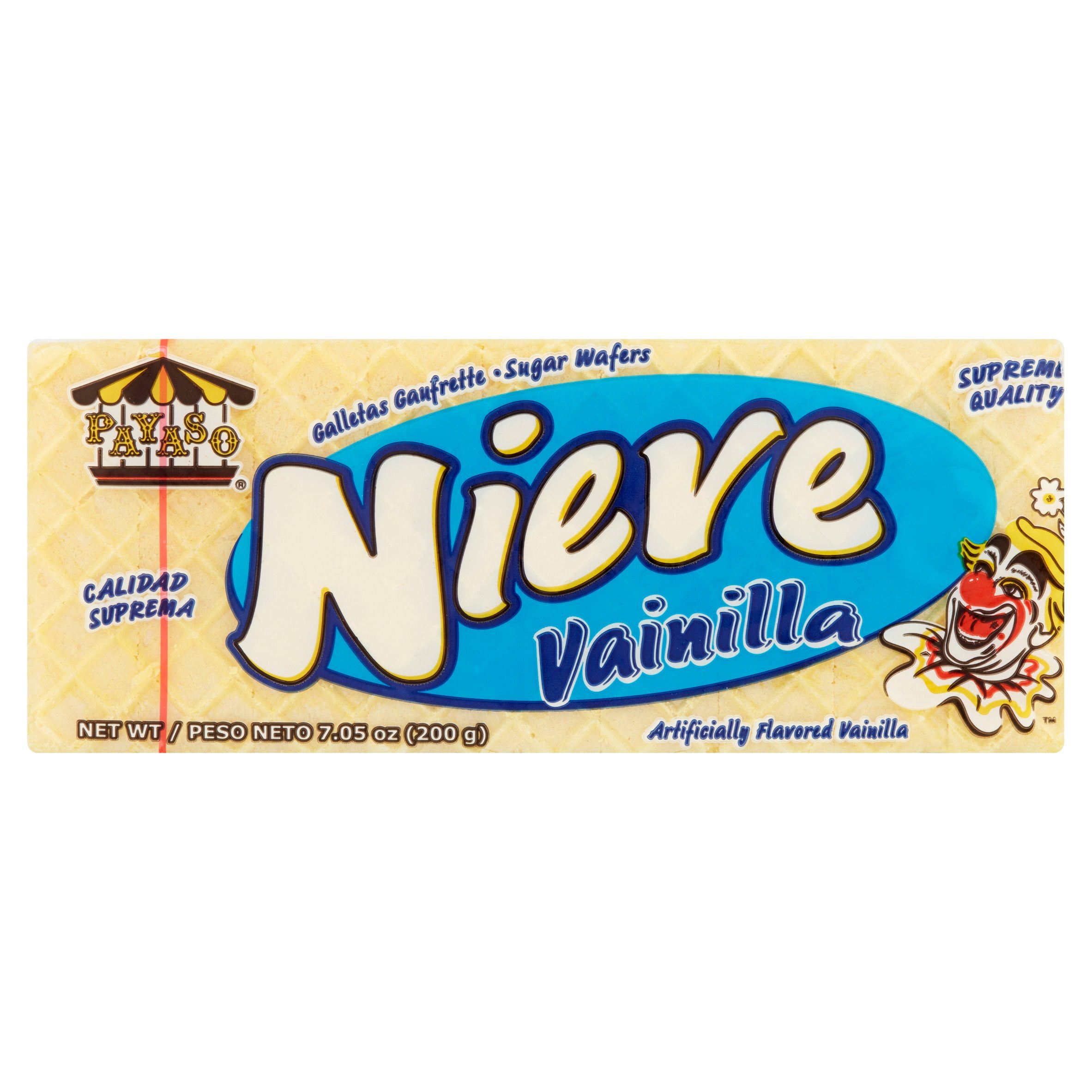 Payaso Nieve Vanilla Wafers, 7.25 oz