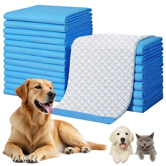 Extra Large ,31x55in 40 Count, Leak-Proof & Super Absorbent Dog Pee Pads, Thicken Disposable Potty dog Training Pads for Cats Rabbits