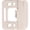 Satin Nickel, variant on Stone Harbor Hardware Adjustable Strike Plate, Polished Chrome