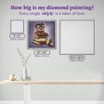 thumbnail image 4 of DIAMOND ART CLUB Yorkie  Magic Books Diamond Painting Kit, 4 of 4