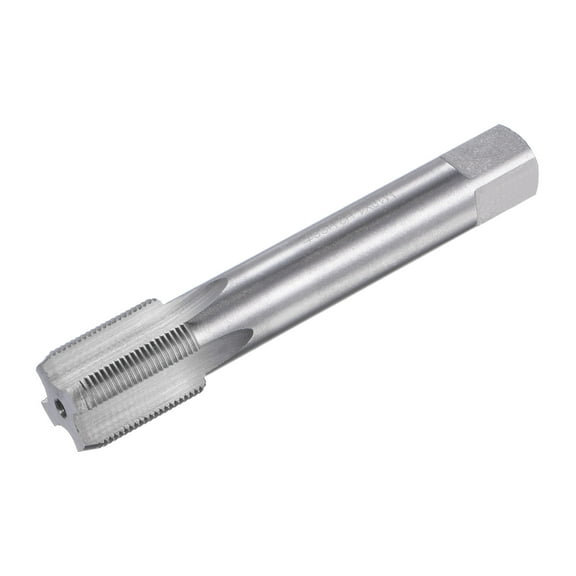 Uxcell M18 x 1 Left Hand High Speed Steel Machine 4 Straight Flutes Thread Tap