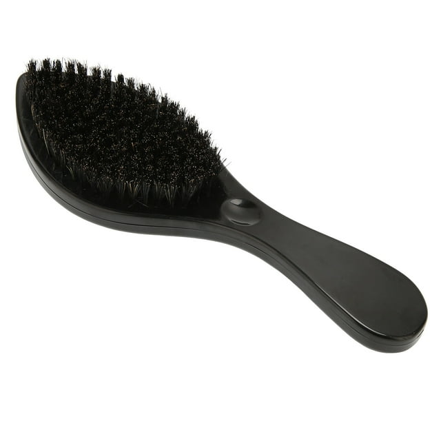 Beard Brush, Rounded Comb Teeth Comfortable Handle Hair Brush For Barber Shop
