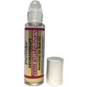 Essential Oil Roll On Aromatherapy Allergy and Sinus - Premium Grade - Made with 100% Pure Therapeutic Grade Essential Oils 10 mL by PrevenAge Made in USA / Fast Shipping