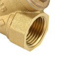 thumbnail image 4 of 1/2" BSPP Female Thread Y Brass Strainer Shaped Brass Strainer Filter Valve Connector for Water Oil Separation, 4 of 8