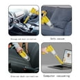 thumbnail image 6 of Car Vacuum High Suction Power 15000 PA Brushless Motor 3 in 1Wireless Handheld Vacuum Cleaner Mini Vacuum for Car Cordless Rechargeable Portable Vacuum for Men Women Vehicle Home Keyboard Yellow, 6 of 6