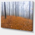 thumbnail image 2 of Forêt Buggy et Feuilles Tombées - Art Moderne sur Toile, 2 of 4