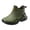 Green, variant on Men's Ankle Rain Boots No Slip Waterproof Lightweight Outdoor Work Fishing Garden Rubber Shoes