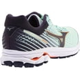 thumbnail image 5 of Mizuno Women's Wave Rider 22 Running Shoe, Size 9, Misty Jade-Graphite (429G), 5 of 7