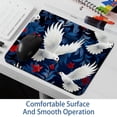 thumbnail image 6 of Peace Dove Square Desk Mat Gaming Mouse Pad, 8.3x9.8 Inch Non-Slip Rubber Bottom Printed Design - Suitable for Office and Gaming, 6 of 6