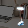 thumbnail image 3 of Libro de lectura de luz portátil USB recargable lámpara de 30LED Azul Yuyangstore Luz de libro, 3 of 8