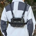 thumbnail image 3 of Bolsa de Pecho para Deportes Al Aire Libre - Chaleco Molle para Pesca con Señuelos, Riñonera para Camping, Senderismo, Ciclismo y Escalada., 3 of 5