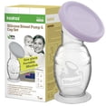 thumbnail image 1 of Extractor de leche de silicona de 150 ml con tapón de silicona, color lavanda, 1 of 8