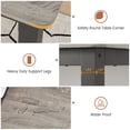 thumbnail image 2 of Spacious 63 Inch Computer Desk - Modern Office & Gaming Table with Sturdy Metal Frame, Large Writing Workstation for Home or Study, Doubles as Dining Table, Black+Gray, Width 60cm, 2 of 8