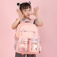 thumbnail image 4 of 5 Pcs Set Kawaii Girls Backpack For Student School Bag Teenager Girls Schoolbag Book Bags Pencil Case Women Travel Backpack Tote, 4 of 4