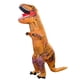 thumbnail image 3 of Adult Kids T-Rex Inflatable Dinosaur Costumes Anime Suit Dress Party Masquerade Mascot Cosplay Halloween Costume For Man Woman, 3 of 4