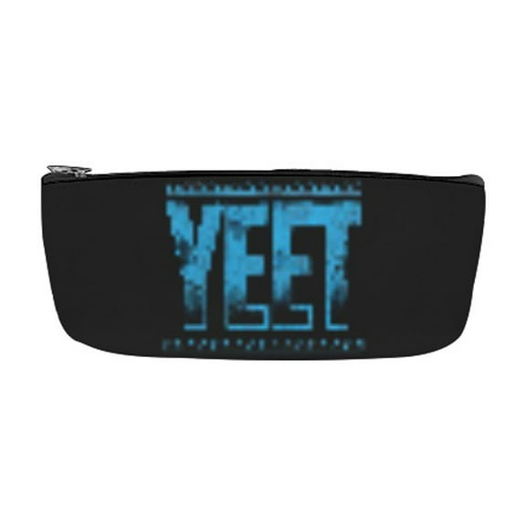 MNHFKGP Jey Uso Yeet 3D Print Pencil Bag Storage Bag Simple Plaid Pencil Case