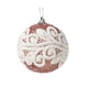 thumbnail image 2 of Bolas navideñas de tela colorida - adornos colgantes de árbol de 8 cm con cinta, set de 6 colgantes navideños, 2 of 2