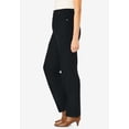 thumbnail image 3 of Woman Within Plus Size Petite Perfect Relaxed All-Cotton Denim Five-Pocket Jeans, 3 of 6