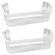 thumbnail image 1 of 240323002 Recipiente para puerta de refrigerador, pieza de repuesto para estantes inferiores de refrigerador, paquete de 2, 1 of 7