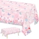 thumbnail image 1 of MGEZCOO - Paquete de 3 manteles de mariposas desechables de plástico para mesa, decoración de cumpleaños para niñas y niños, 108 x 54 pulgadas, 1 of 7
