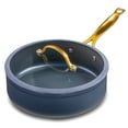 thumbnail image 3 of Thyme & Table Signature 12-Piece Cookware Set Non-Stick - Blue, 3 of 9
