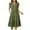 #2 Green Dress, variant on Rvkxad Womens Summer Dress Ruffle Sleeve V Neck Casual Spring Boho Solid Loose Flowy Tiered Sundress Smocked A-Line Midi Dress Black XL