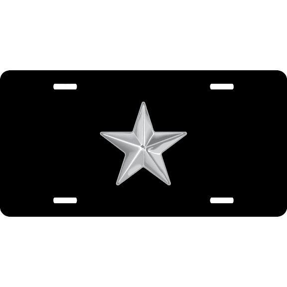 U. S. Army Brigadier General License Plate
