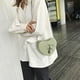thumbnail image 5 of Lindos bolsos de hombro Desmontable Correa para el hombro Monedero Bolso Duradero Impermeable Cierre de cremallera forma de corazón Chicas con , VERDE Verde A, 5 of 7